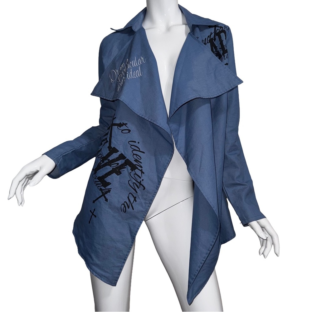 Ghost of Harlem Waterfall Jacket Y2K Grunge Japanese Streetwear Avant Garde OSFA